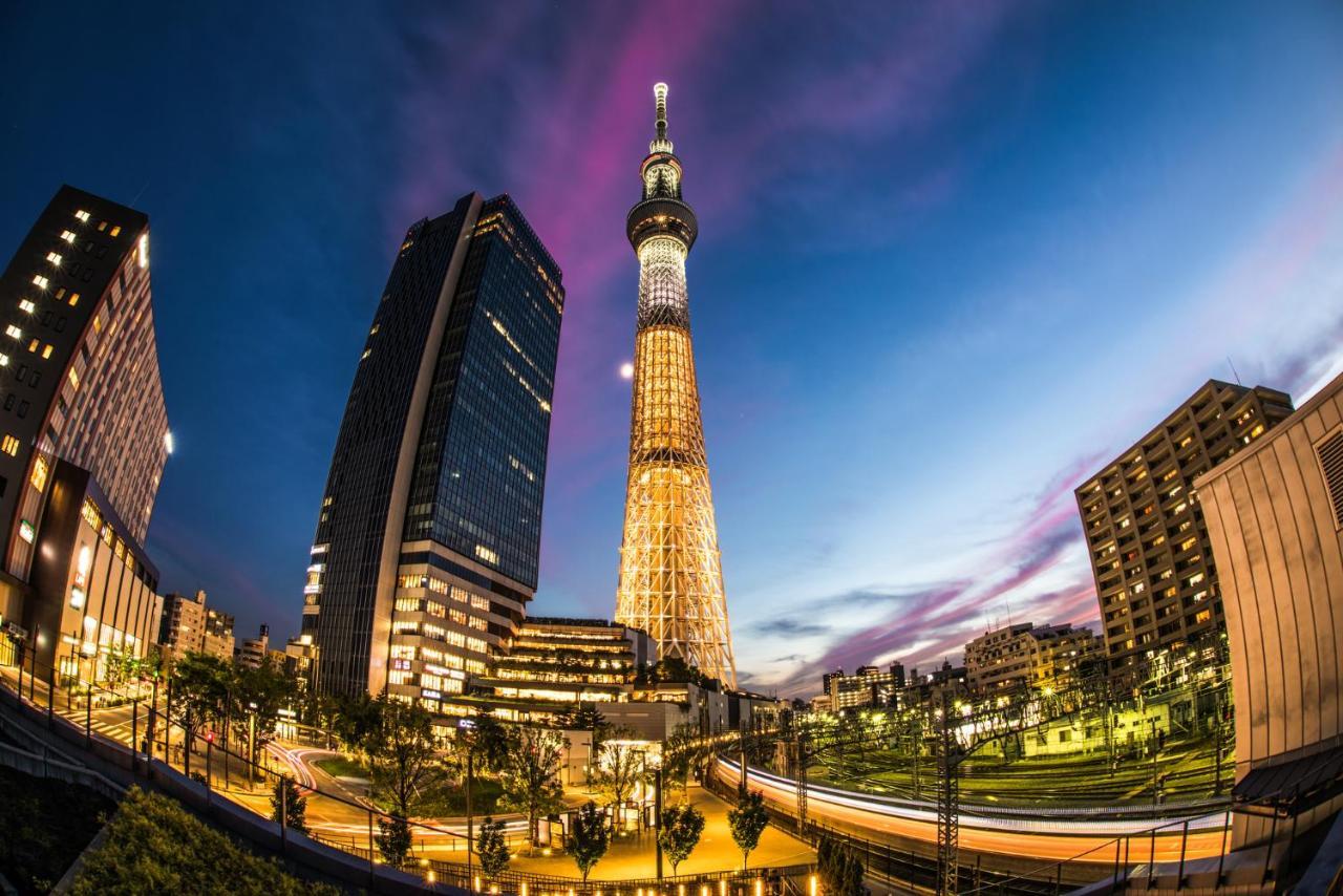 Ikidane Residential Hotel Asakusabashi Tokió Kültér fotó